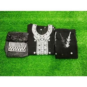 Soft Georgette Black