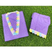 Coton Indian Chiken Rongdhonu 2 Pis MediumPurple