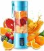Portable Blender, Personal Mini Bottle Travel Electric Smoothie Blender Maker Fruit Juicer Cup, with 13oz Bottles FI