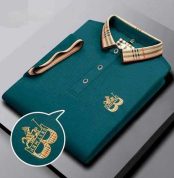 Super Premium Half Sleeve polo Shirt darkslategray FI